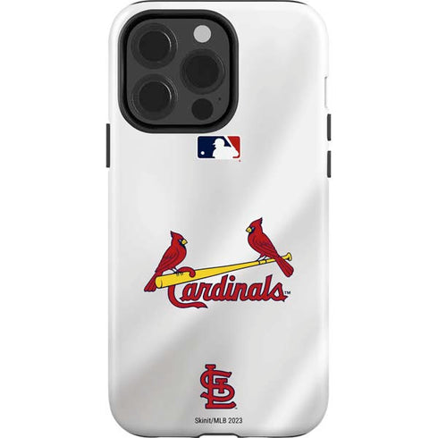 MLB St. Louis Cardinals Home Jersey iPhone 15 Pro Impact Case